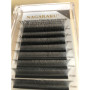 Готовые пучки для наращивания ресниц 3D W-Shape Nagaraku  изгиб С толщина 0.07 микс от 8 мм до 14 мм в Казани